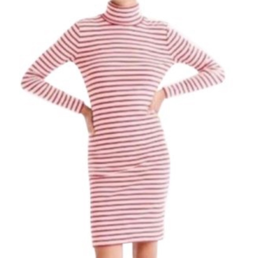 JCrew Striped Midi Dress